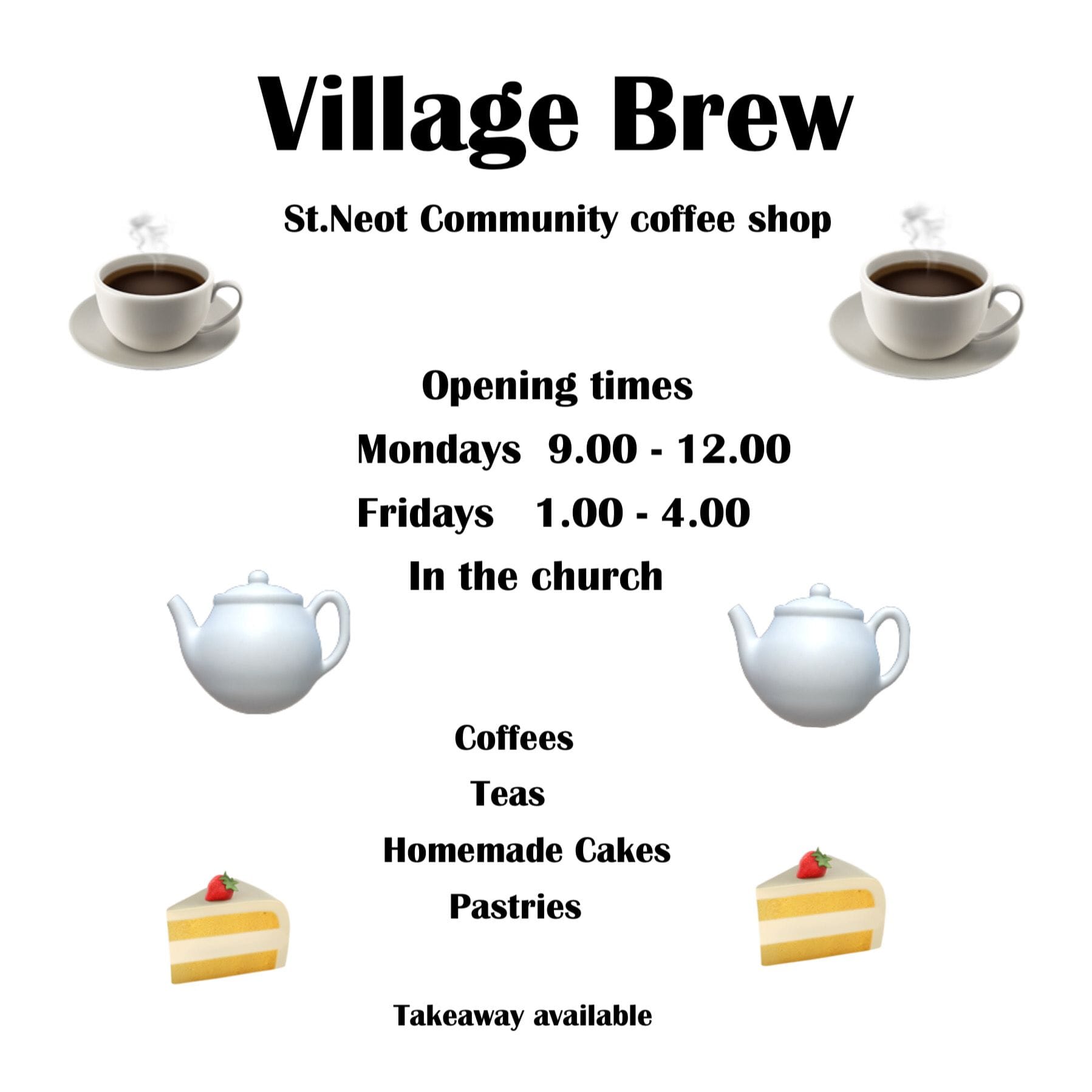 Village Brrew opening times